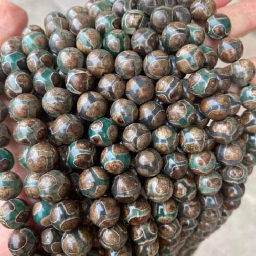 High Quality Natural Agates Stone 6/8/10/12mm Round Necklace Bracelet Jewelry Loose Beads 38cm wk132