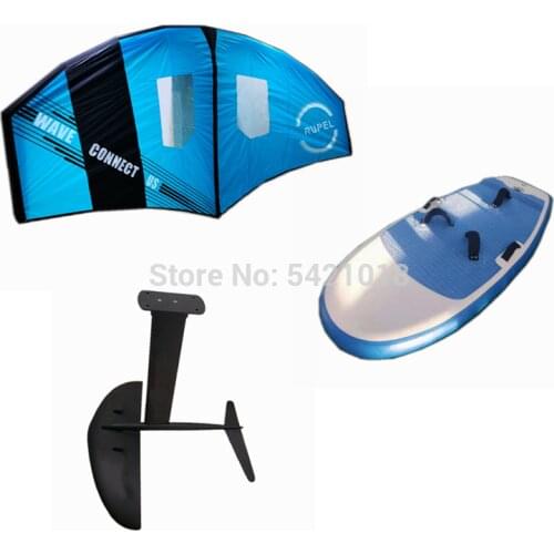 Wing Foil + Hydrofoil + Inflatable Foil Board ,Kite Surfing Set Surfboard