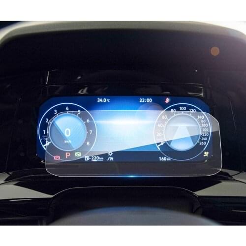 LFOTPP Car Screen Protector For Golf MK8 10.25 Inch 2019 2020 Vehicle LCD Instrument Display Auto Interior Accessories