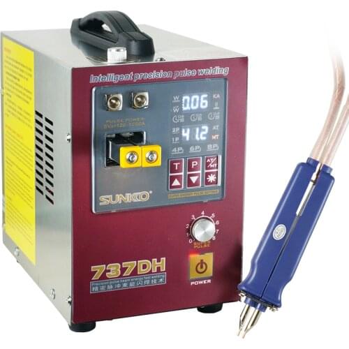 SUNKKO 737DH Battery Spot Welding Machine 18650 Lithium Battery High Power Small Welding Machine SUNKKO 737DH