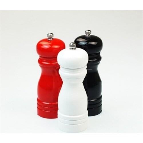 Hiper 1555b Wood White-Black Pepper salt Grinder