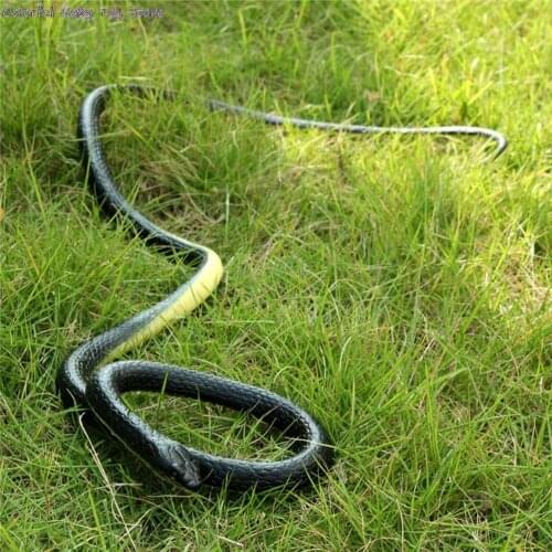 Soft Rubber Toy 130cm Snake Safari Garden Props Joke Prank Gift Novelty And Gag Playing Jokes Toys