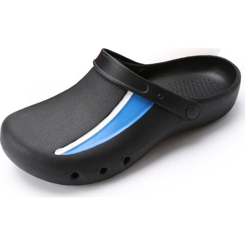 Hotel Restaurant Kitchen Chef Shoes Antiskid Waterproof Oil-proof Work Shoes Slip On Resistance Kitchen Shoes Plus Size 34-45