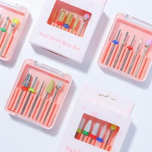 Portable Electric Manicure Nail Drill Professional Nail Drill Bits Kit Adjustable Nail File for Acrylic Nails Polishing Nail