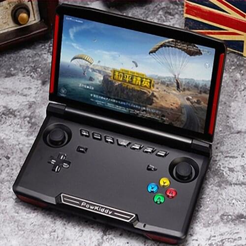 Powkiddy Android Psp Handheld Video Game Console 5.5 Inch 5000Mah Battery With Wifi Connection Cpu A53 Ips Hd Screen