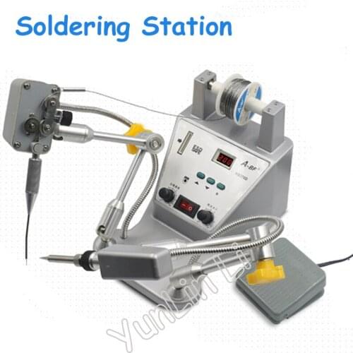 Precision Digital Soldering Machine Pedal Automatically Out Of Tinall-Round Adjustment Tin Soldering Machine HS376D