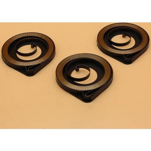 3Pcs/lot Starter Recoil Spring Fit For Husqvarna 41 50 51 55 Rancher Gasoline Chainsaw Spare Parts #501 76 31-01