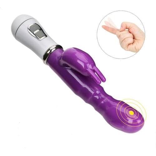 Vibefun 12 Speed Strong Rabbit Vibrator, Clitoris Stimulator G-spot Massager, Sex Toys For Women Female Masturbator For Adult