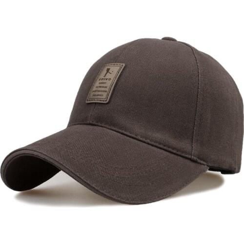 High Quality Casual Quick Dry Men Full Cap Hat Baseball Cap Outdoor Running Sun Visor Bone Cap Male casquette de marque