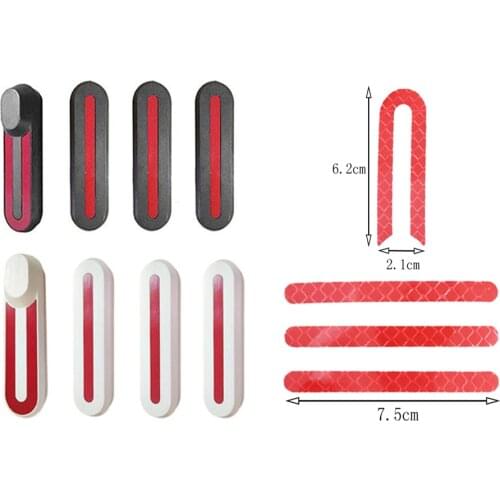 Scooter Front Rear Wheel Tyre Cover Hubs Protective Shell Case Sticker For Xiaomi M365 Electric Scooter Skateboard Accessories
