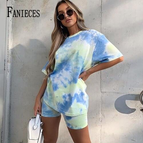 Casual Outfits Mouth Zipper Print Two Piece Set Summer Clothes for Women Tracksuit Top Biker Shorts Sweat Suits костюм женский