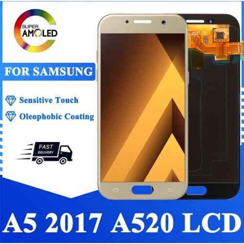 A520 LCD For Samsung Galaxy A5 2017 A520F SM-A520F LCD Display Touch Screen Digitizer Assembly For Samsung A520 Replacement Part
