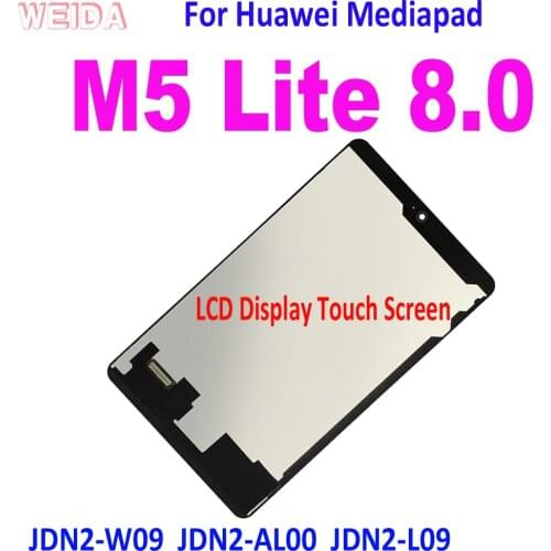 AAA+ M5 Lite 8.0 LCD For Huawei Mediapad M5 Lite 8 2019 JDN2-W09 JDN2-AL00 JDN2-L09 LCD Display Touch Screen Digitizer Assembly