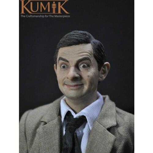 1:6 Male Man Head Sculpt Figure Mr Bean Lifelike Headplay Fit For 12" Action Figure Collection Toys