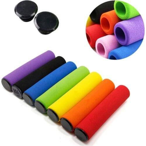 1Pair Soft Foam Sponge bmx mtb Bike Cycle Bicycle Handle Handlebar Bar Grips