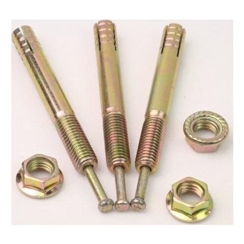 2pcs/lot M16*190 Carbon steel with Galvanized Hit core expansion screws bolts strike movement core expansion free shipping