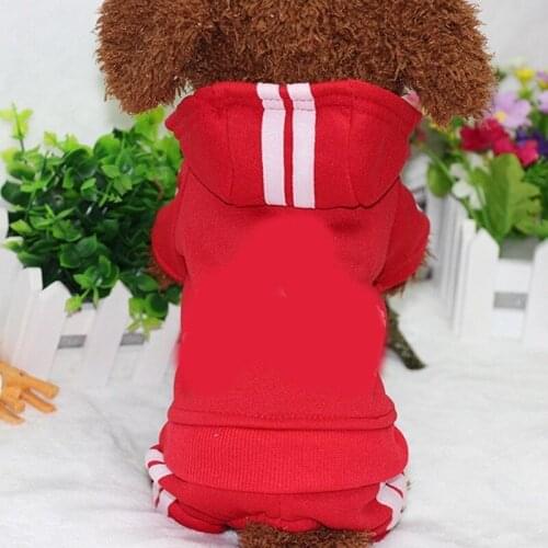 2020 New French Bulldog Sweet Puppy Dog Clothing Winter Warm Pet Dog Clothes Hoodies Sweatshirt for Small Medium Dogs