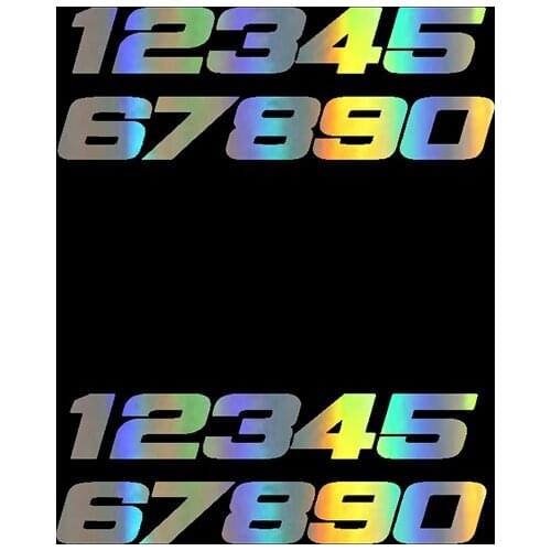 Car Stickers Phone Number 1234567890 Sticker on Auto Vinyl Funny 3D Stickers and Decals Motorcycle Car Styling Decoration16CM