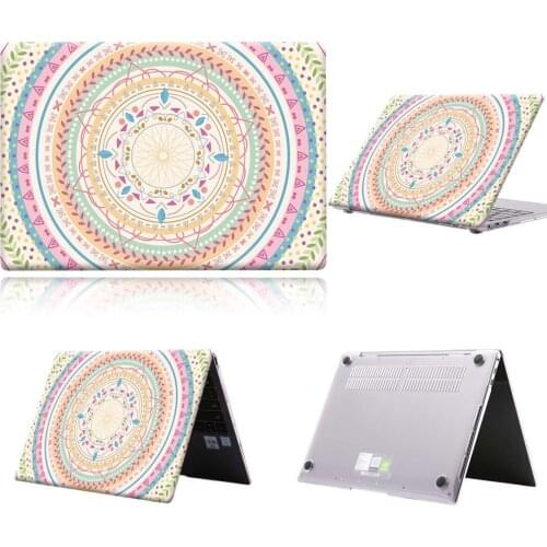 PVC Laptop Case For Huawei MateBook 13/13 AMD Ryzen/14/D14/D15/X 2020/X Pro/Pro 16.1/Honor MagicBook 14/15 Mandala Hard Cover