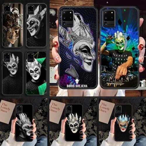DJ Boris Brejcha Phone case For Samsung Galaxy Note 4 8 9 10 20 S8 S9 S10 S10E S20 Plus UITRA Ultra black art funda pretty coque