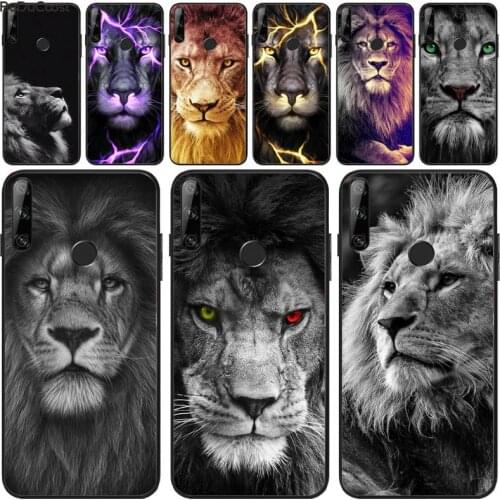 Lion animal Phone Case For Huawei Y5 II Y6 II Y5 Y6 Y7Prime Y9 2018 2019 For honor 8 8X 9 9lite