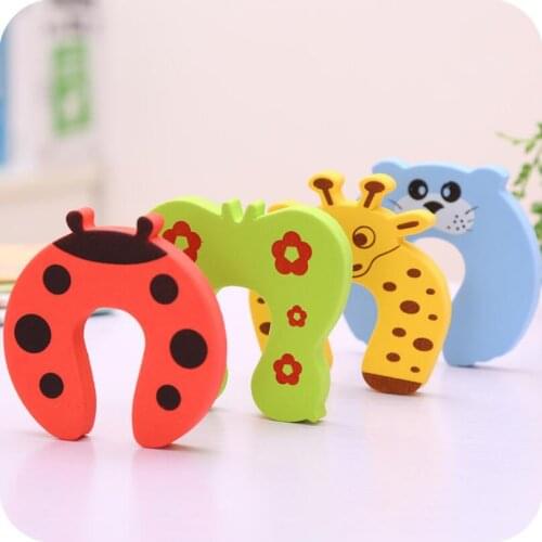 Kids Baby Toddler Door Stopper Safety Animal Cartoon Finger Cute Door Pinch Stopper Gate Corner Protector LX6565