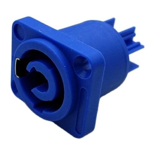 For NAC3MPA-1 5pcs 3Pin Female Panel PowerCon Stage Light Power socket Audio Connector socket 20A/250V