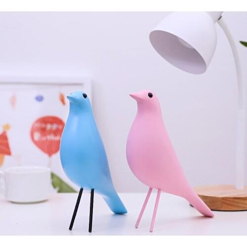 European resin bird home interior Decorations office arts wedding christmas gift dove peace statue house Mascots