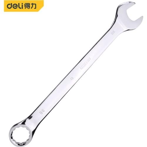 Deli Ratchet Combination Metric Mirror Wrench 36mm Fine Tooth Gear Ring Torque Socket Nut Hand Tools Alicates High Repair Tools