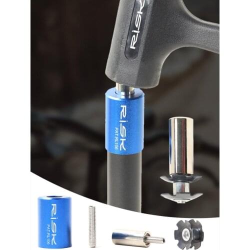Bike Fork Star Nut Installation Tool With Free Screw & Start Nut Bicycle Fork Star Nut Tool
