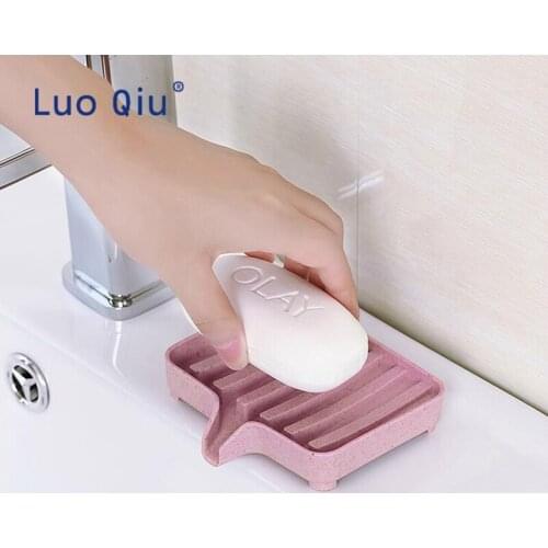 Bathroom Draining Soap Box Drainage Soap Dish Storage Box Kitchen Tub Sponge Storage Cup Rack Soap Holder Draining Set