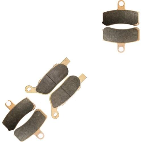 Brake Pill Pads Set fit for HARLEY Street FXDF 1584 Fat Bob 2008 2009 2010 2011 2012 2013 2014 2015 Front Rear
