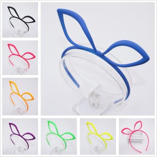 New Fashion Cat Ears Girl Hairband Solid Color Rabbit Ears Headband Antlers Hair Bands Kid Hair Accessories For Women