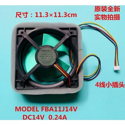 New Original NMB FBA11J14V DC14V 0.24A for Refrigerator cooling fan