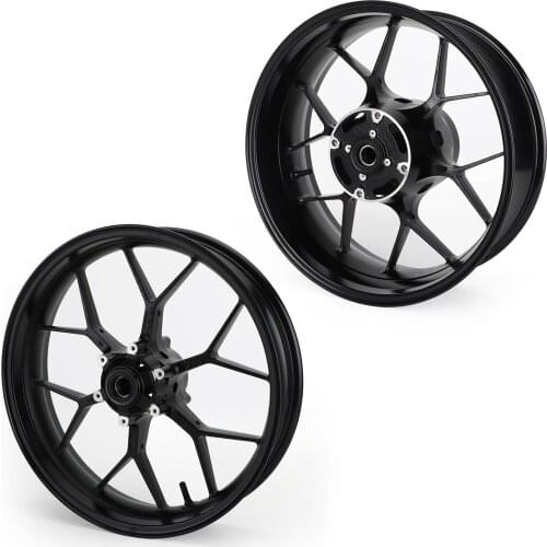 Topteng Complete Black Front/Rear Wheel Rim Fit for Honda CBR1000RR 2008-2016 NEW Motorcycle Accessories
