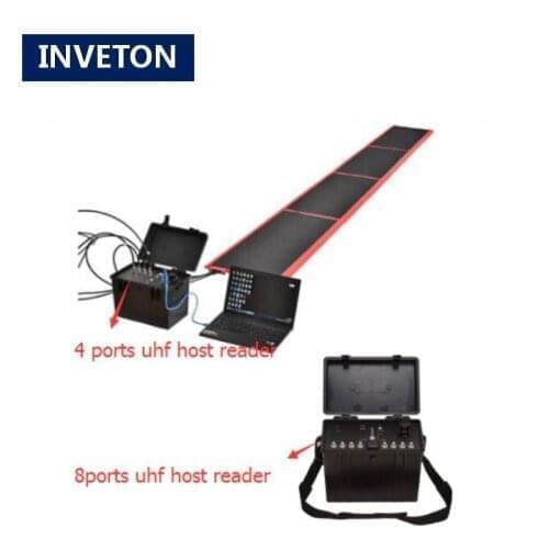 Rfid complete timing chip running decoder with timing software uhf ground mat antenna rfid uhf tags ankle for marathon race