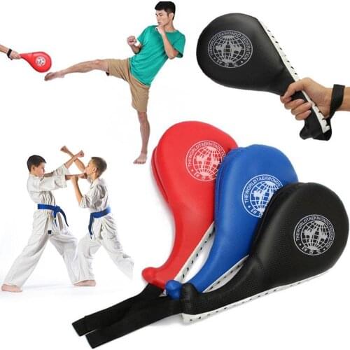 Taekwondo Hand Racket Kick Kick Pads Kick Target Pad Taekwondo Training Pad Taekwondo Targets Karate Punching Paddle