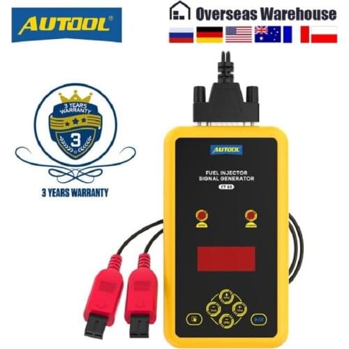 AUTOOL CT60 Fuel Injector Signal Generator Fuel Injector Super Pulse Signal Tester Increase CT150 CT200 Pulse Pressure Tester