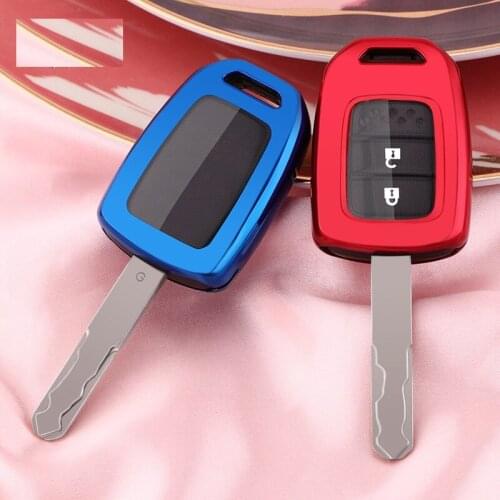 TPU full protect Key Shell Cover Key Case For Honda GREIZ Civic City XRV Vezel Fit Remote key