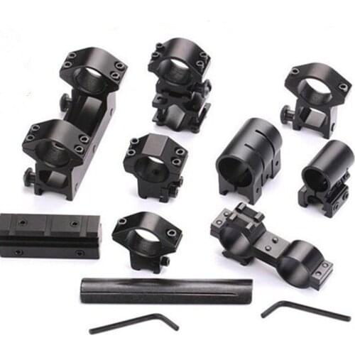 Universal tube clip aiming mirror clamp rail connecting body clip octet 11 card slot fixed bracket mirror bridge laser clip