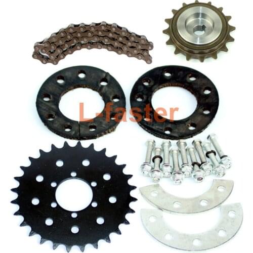 Bike Spoke Wheel Chainwheel 28T Bicycle Sprocket For Spokes Mount Electric Bike Left Drive Kit Replacement Parts Spokes Gear Set