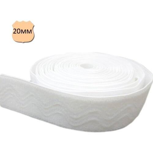 0.78 inch Silicone Backed Elastic white color grip elastic webbing for sports wear belt hairband shoes head lamp