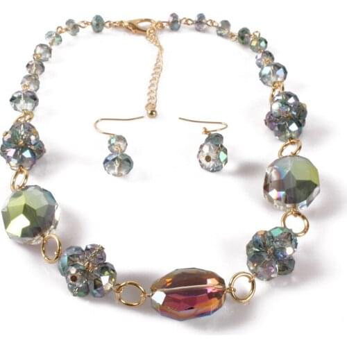 2019 new jewelry ornaments Indian dance dance deserve to act the role P18 earrings bracelet necklace