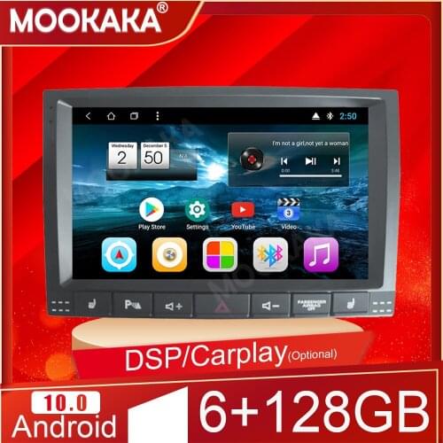 6+128GB Android 9 For Volkswagen Touareg Car Multimedia Player GPS Navigation Audio Stereo Screen Head Unit Auto Radio
