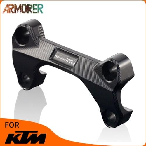 790adv Motorcycle CNC Aluminum Accessories Motobike Handle Bar Handlebar Riser Top Clamps Cover For KTM 790Adventure 2019-2020
