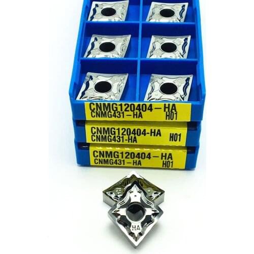 CNMG120404 HA H01 Cylindrical turning tool carbide blade CNC copper and aluminum cutting tool aluminum blade turning blade