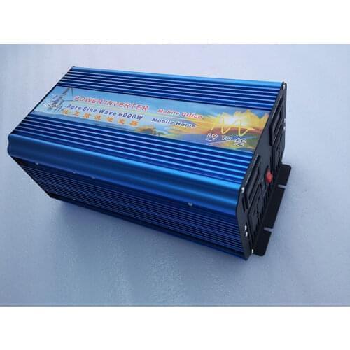 DHL FedEx Free Shipping inverter 6000w pure inverter pure sine wave inverter 6000W inverter OKUHLANZEKILE
