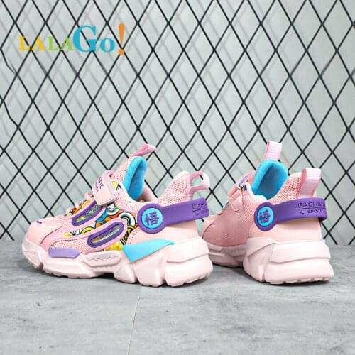 2021 Kids Running Sneakers Girls Autumn Children Sport Shoes Tenis Infantil Boy Basket Footwear Lightweight Breathable Girls