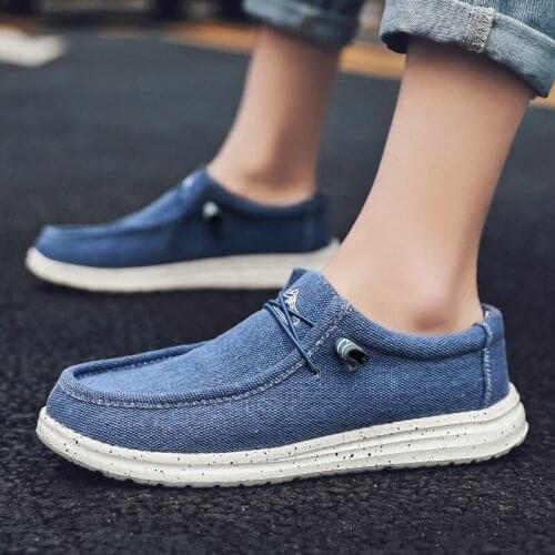 Men Casual Shoes Comfortable Flax Canvas Loafers Lightweight Sneakers Fashion Male Outdoor Walking Footwear Men Sneakers Shoes