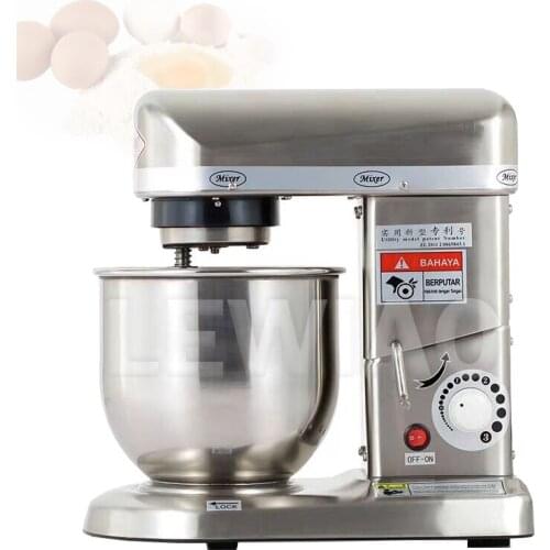 Chef Cooking Machine Household Stainless Steel Multi-Functional Flour Kneading Machine Small Cream Mixer